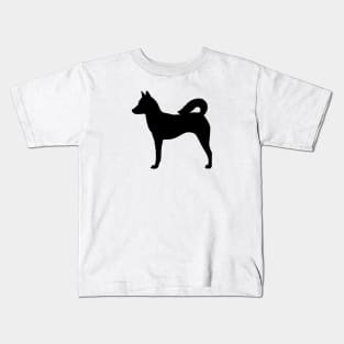 Canaan Dog Silhouette Kids T-Shirt